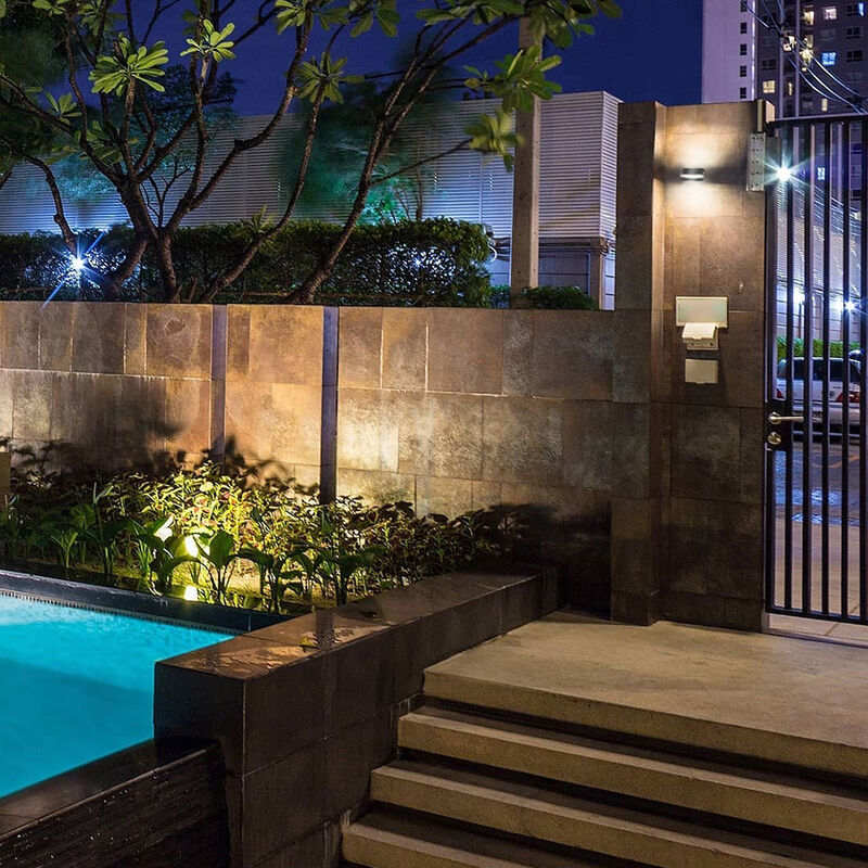 Lampara Sobreponer En Muro Negro 8w Luz Suave C... image number null