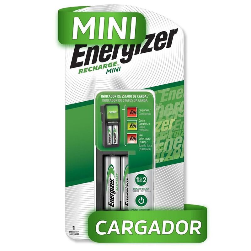 Cargador Energizer Mini AA-AAA 2 Pilas AA 1300m... image number null