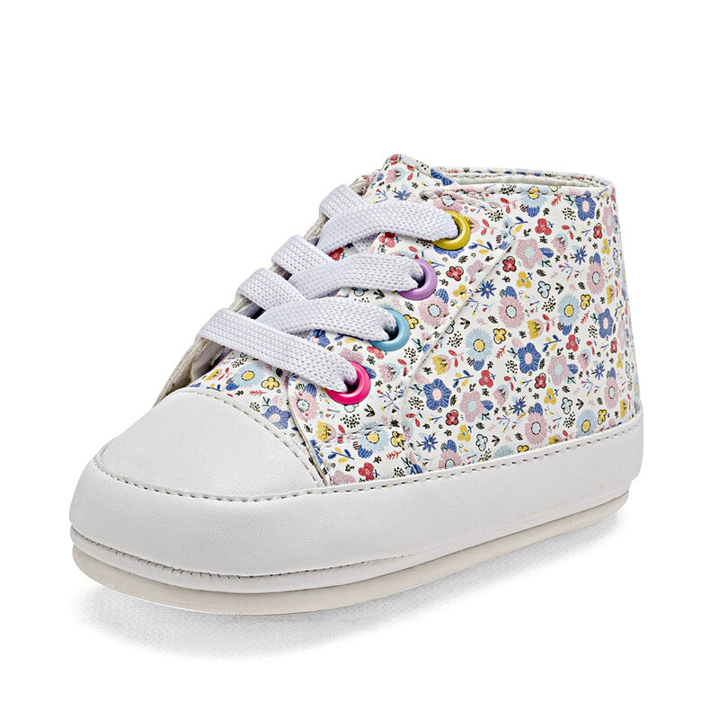 Ensue&ntilde;o Tenis para beb&eacute; ni&ntilde;a blanco multicolor image number null
