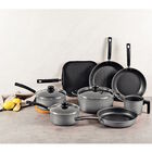 Batería de Cocina 17 pz Aluminio Antiadherente ... Batería de Cocina 17 pz Aluminio Antiadherente Tramontina Gris