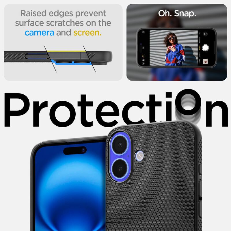 Funda Spigen Liquid Air Para Iphone 16, Color N... image number null