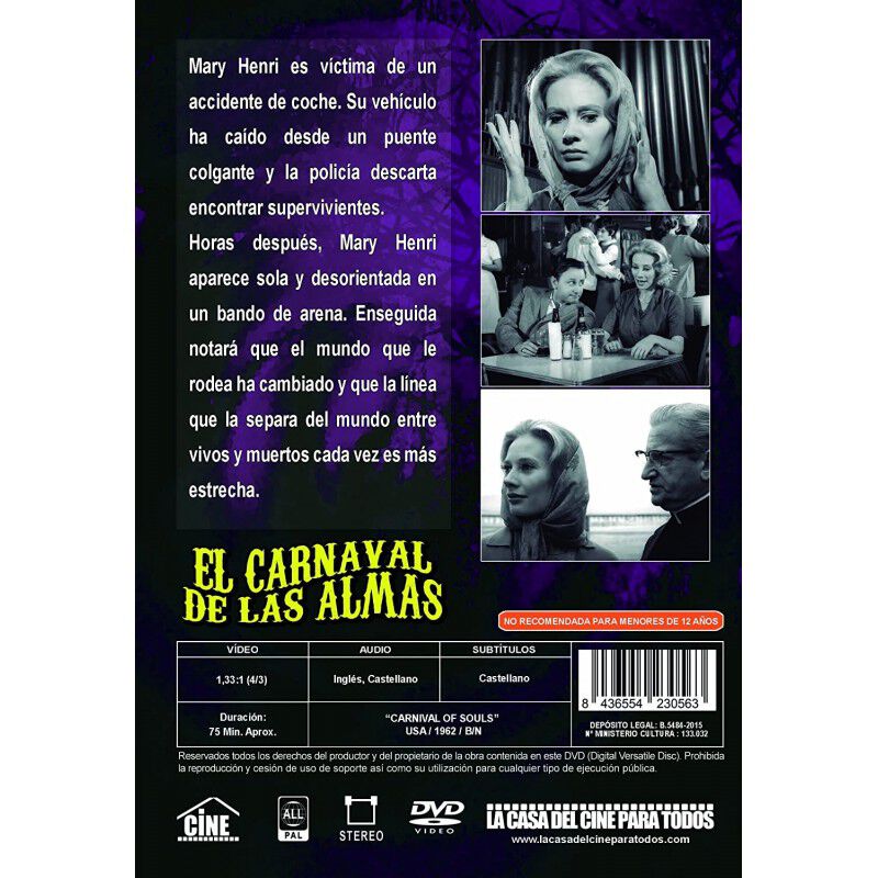 El Carnaval De Las Almas 1962 Carnival Of Souls image number null