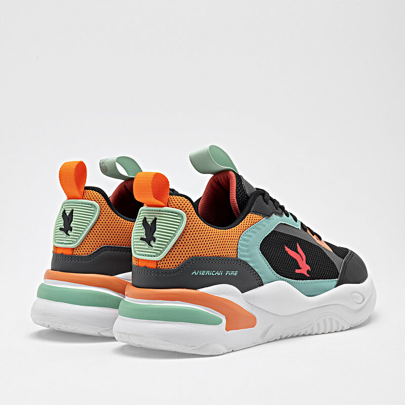 American Fire Tenis urbano para hombre negro mu... image number null