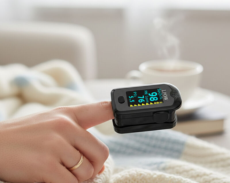 Ox&iacute;metro Digital de Pulso de Dedo con Medici&oacute;n ... image number null