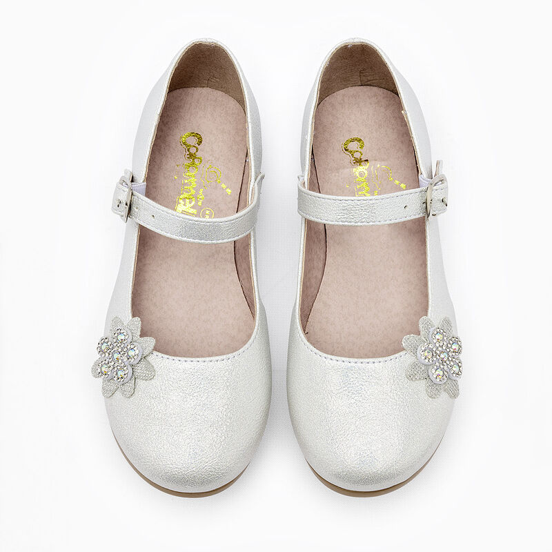 Caramel zapato casual  para ni&ntilde;a  plata cod 141... image number null
