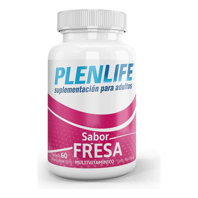 Plenlife Multivitam&iacute;nico Varios Sabores 60 Tab ... image number null