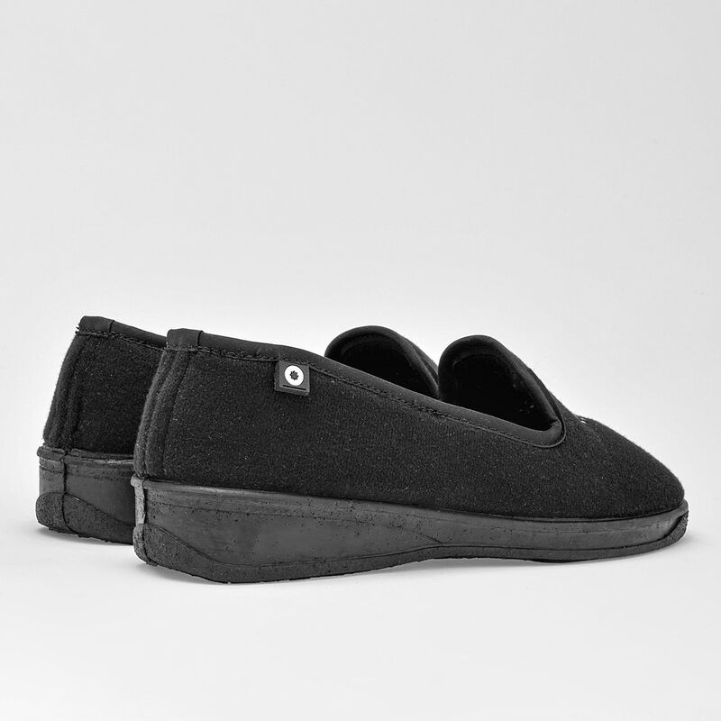Mora Confort Pantufla para mujer negro image number null