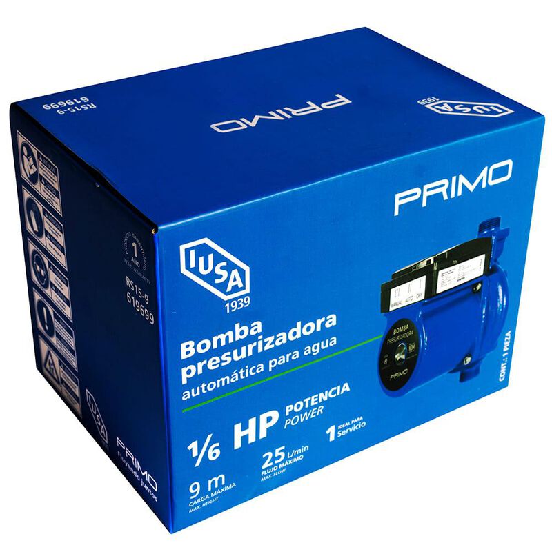 Bomba Hidr&aacute;ulica Presurizadora en L&iacute;nea, IUSA P... image number null