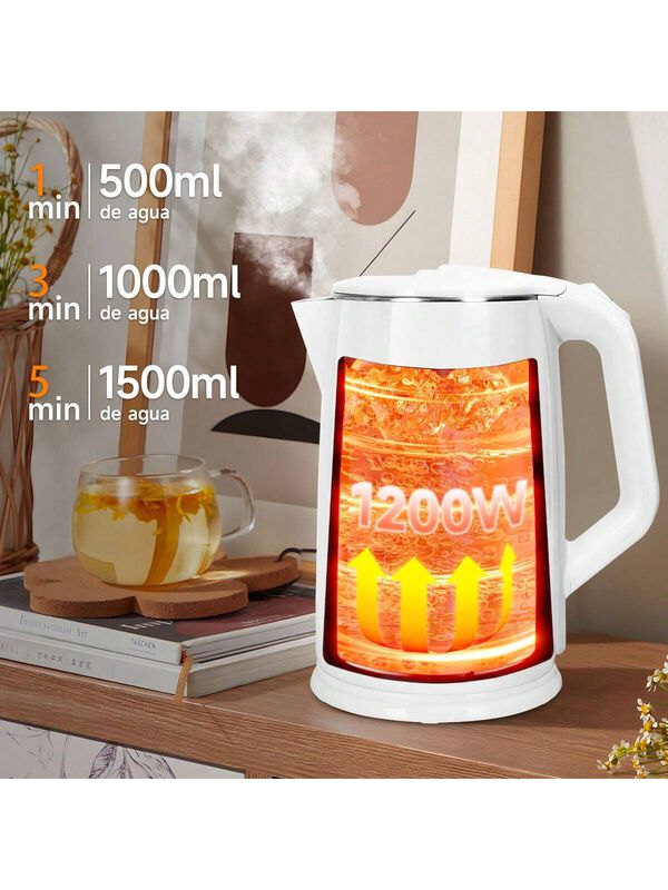 Aigostar Hervidor El&eacute;ctrico De Agua Jarra 1.7 L... image number null