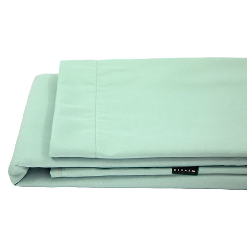 Juego de S&aacute;banas Individuales Softy Menta image number null