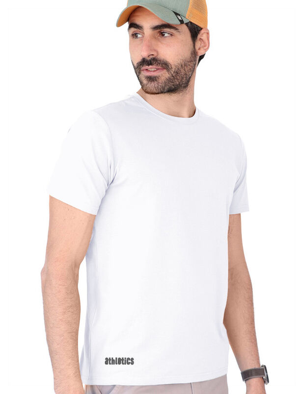 Playera Basica Lisa Caballero Premium Blanco Ro... image number null