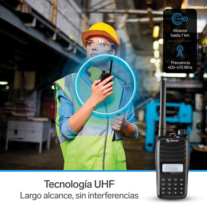 Radio Intercomunicador Profesional Con Teclado ... image number null