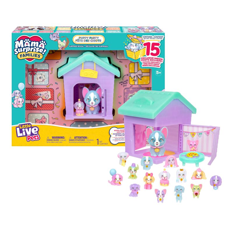 Set De Juego Dog House Little Live Pets Mama Su... image number null