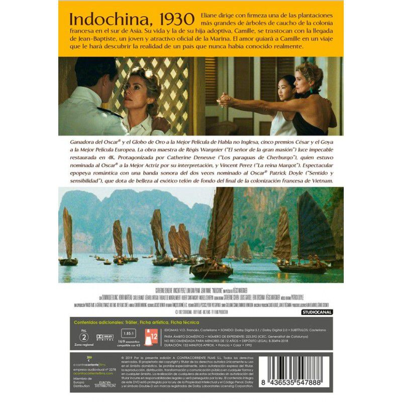Indochina [dvd] image number null