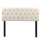 Cabecera King Size Trinity Arlo Crema