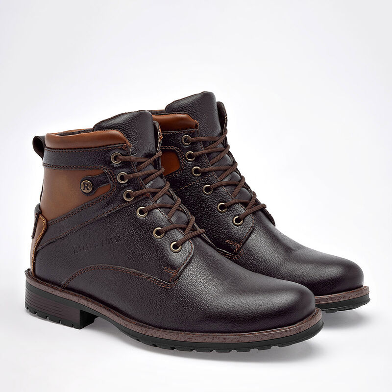 Rooster Bota para hombre. Caf&eacute; image number null
