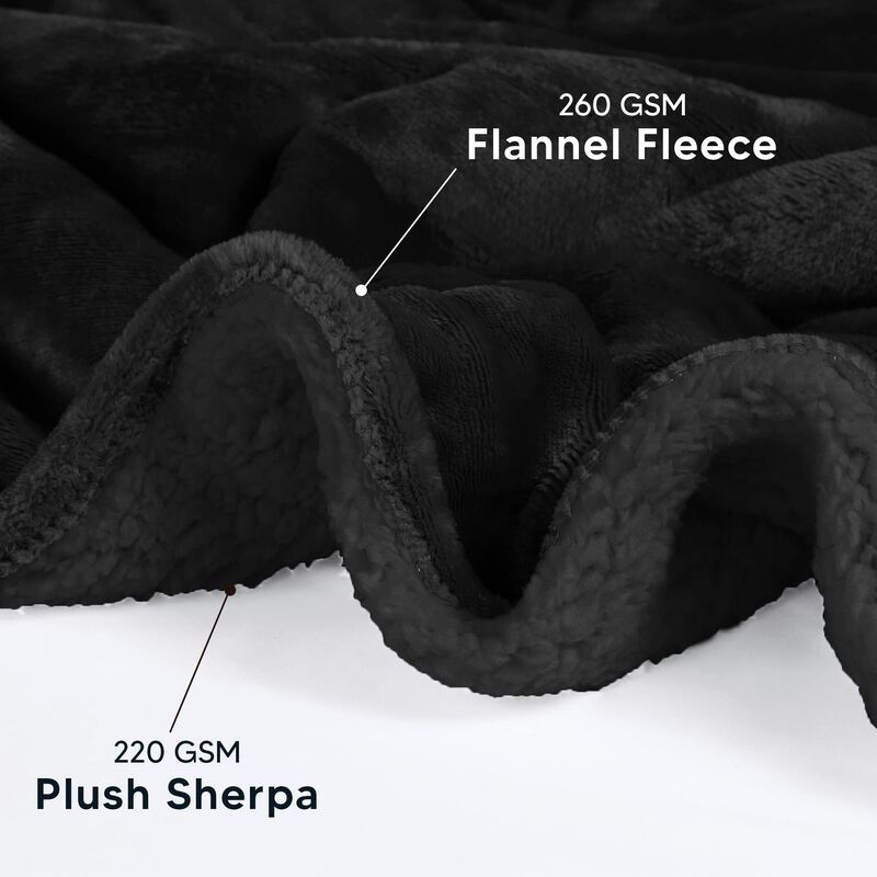 Colcha Utopia Sherpa Queen, Talla Queen, Color ... image number null