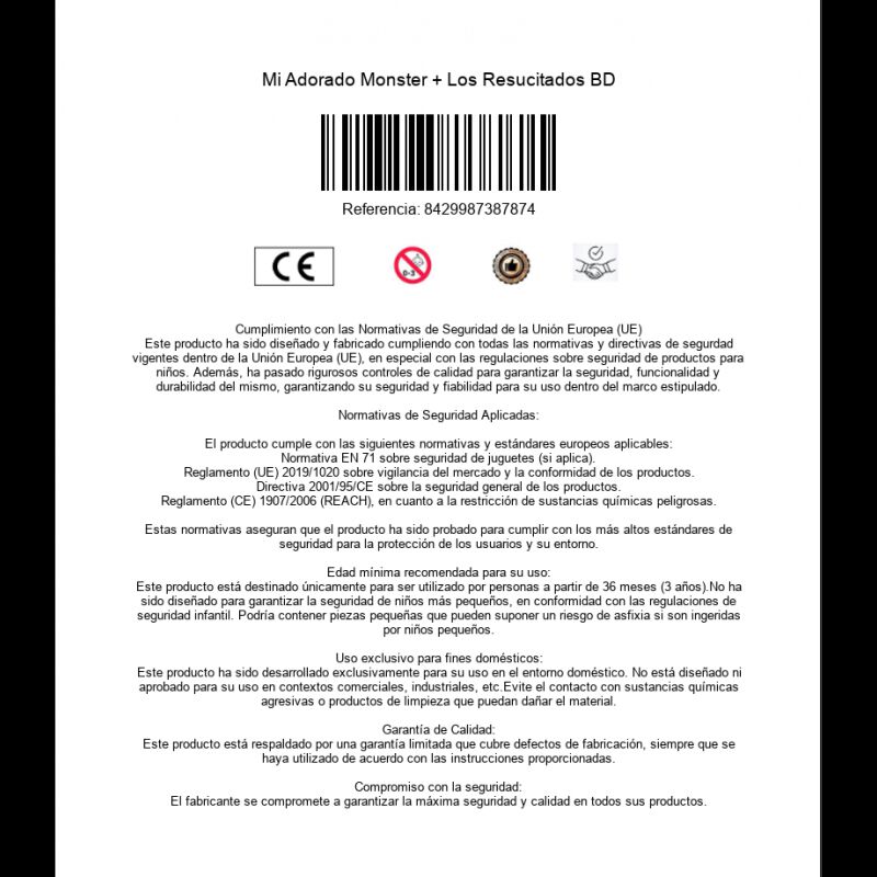 Mi Adorado Monster + Los Resucitados BD image number null