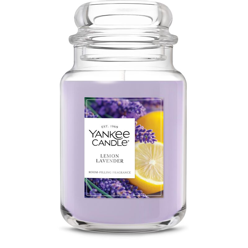 Candle Yankee Candle, Tarro Grande, Lim&oacute;n Y Lav... image number null