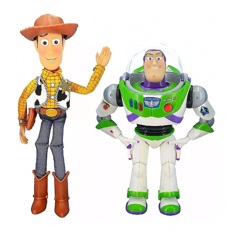 Woody Y Buzz Lightyear Amigos Parlantes Toy Sto... image number null
