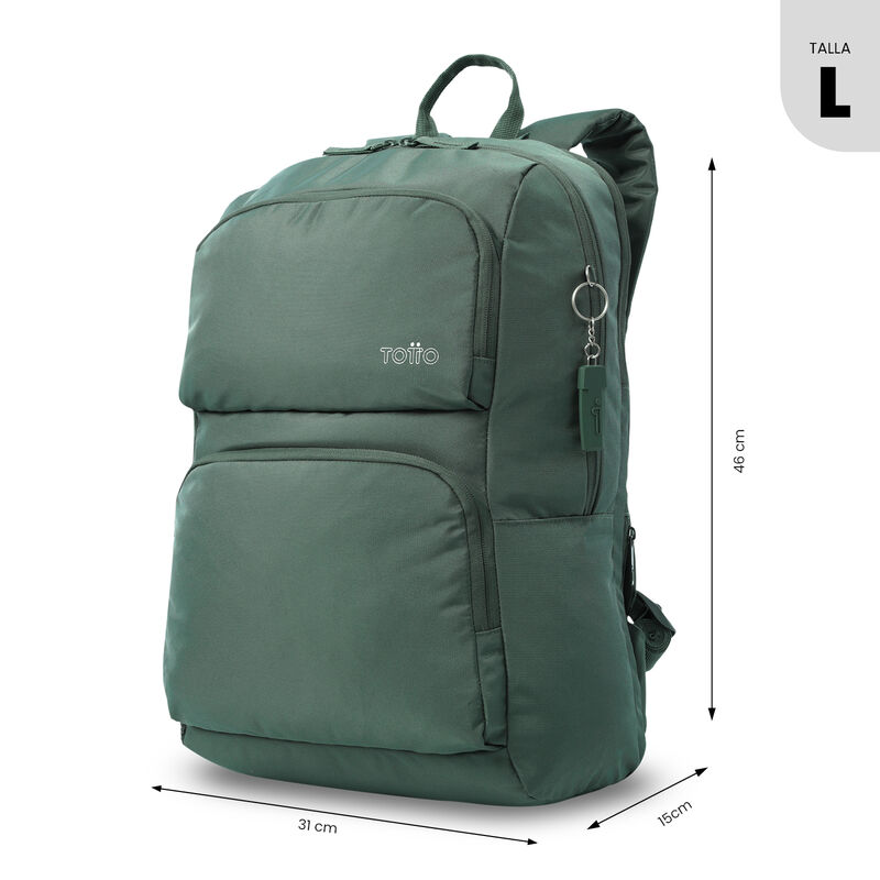 Mochila Grande Totto Cloud Con Porta Laptop 14"... image number null