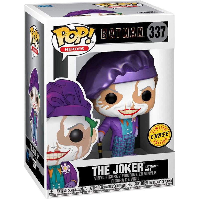 Funko - Pop! Heroes - Batman 1989: Joker With H... image number null