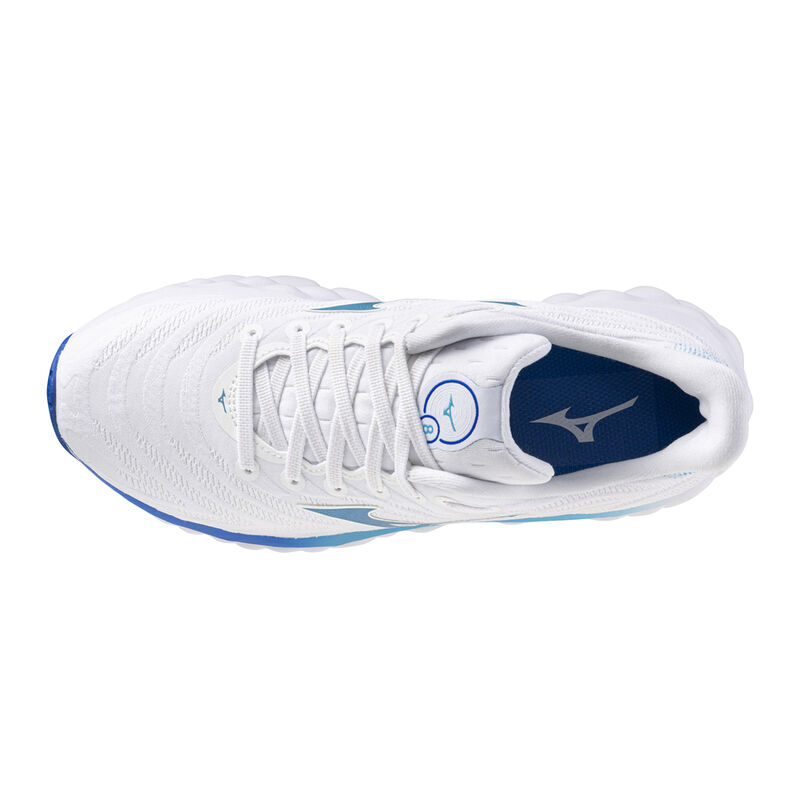 Tenis Mizuno Mujeres Wave Sky 8  White-Mercury ... image number null