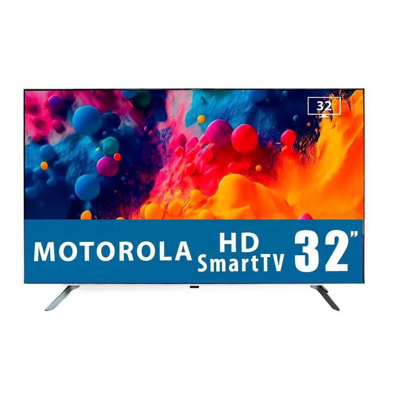 PANTALLA MOTOROLA MOT32HLE11 32 PUL SMART TV LE... image number null
