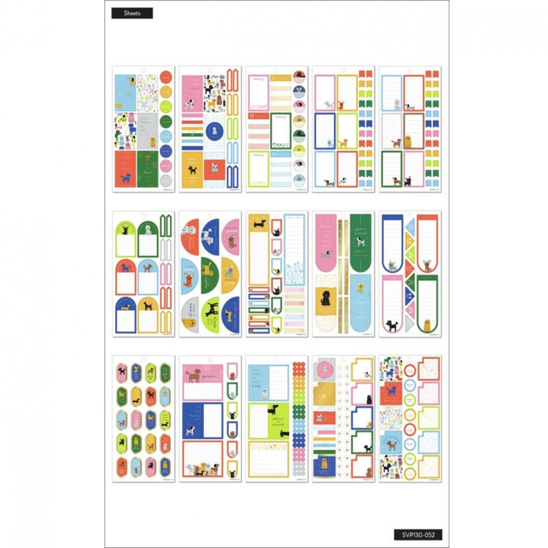 Stickers Perritos 30 Hojas image number null