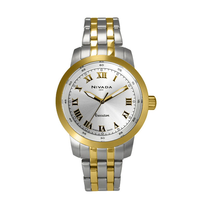 Reloj Nivada Executive Dama Bicolor/Bicolor Pla... image number null