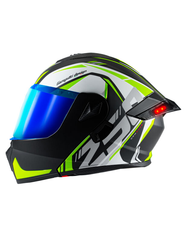 Casco Certificado Abatible Tekken Talla Xl Con ... image number null