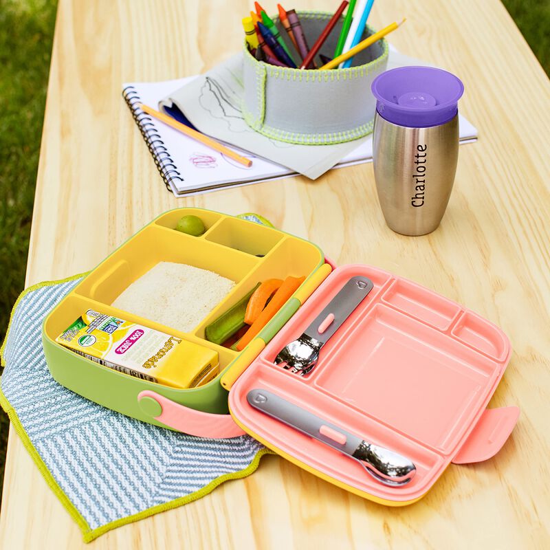 Almuerzo Bento Box Munchkin Para Ni&ntilde;os Con Uten... image number null