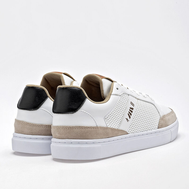 Mora Urban Tenis urbano para hombre blanco came... image number null