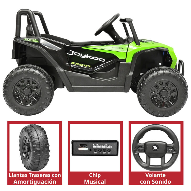 Montable Electrico para Ni&ntilde;os UVT-001 Luz y Son... image number null