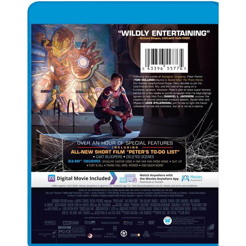 Spider-Man Far From Home y figura de acci&oacute;n Nig... image number null