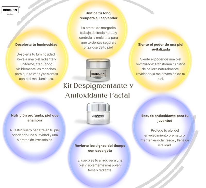 BRIDUNN Kit Facial Antimanchas | Crema Despigme... image number null