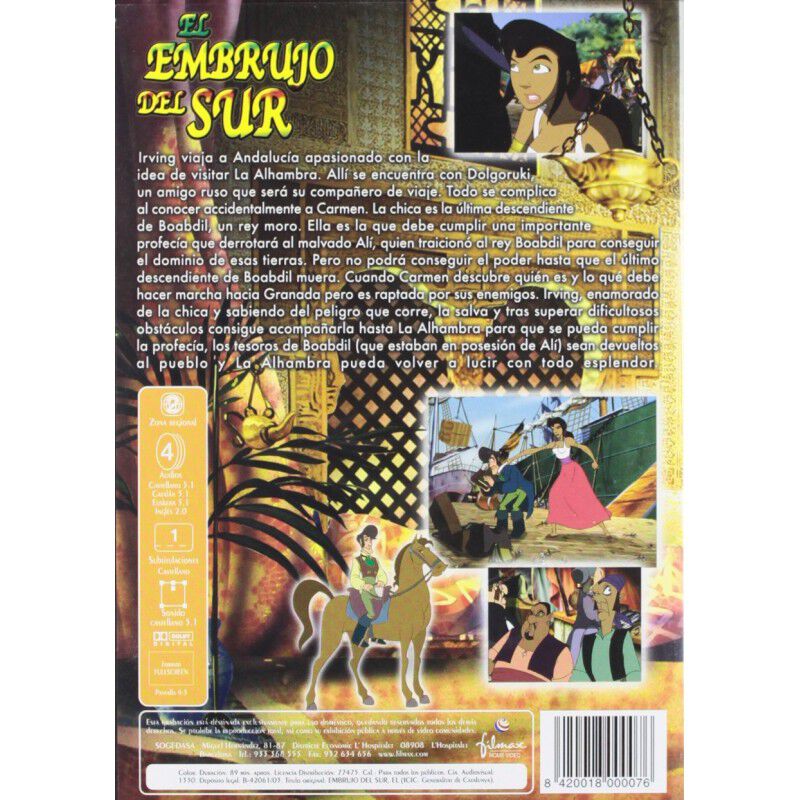 El Embrujo Del Sur [DVD] image number null