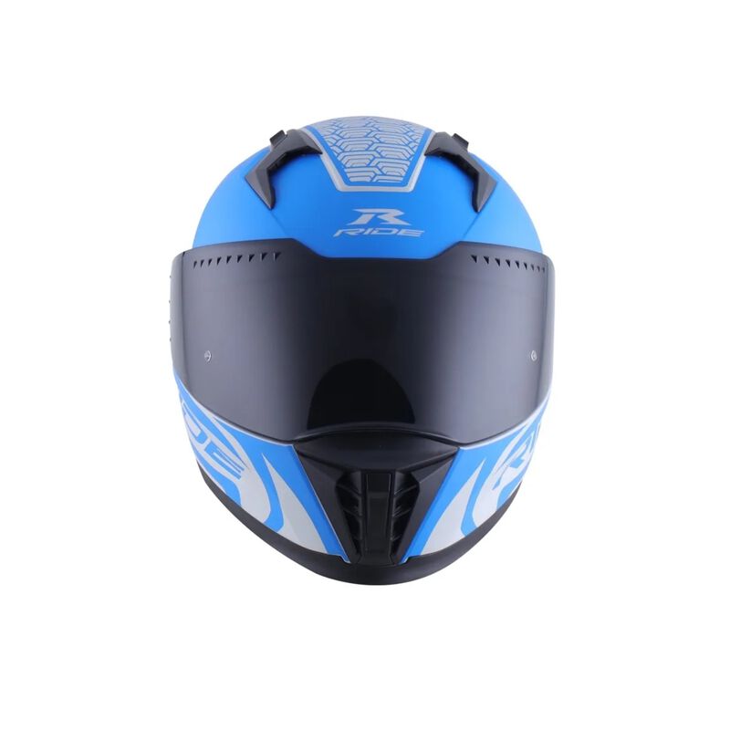 Casco Motociclista Track Sc Triade Azul-gris Xl... image number null