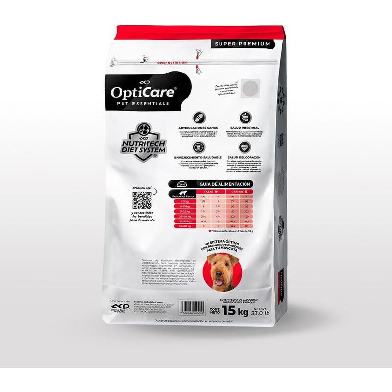 Opticare Adulto 15 Kg Sellado, Original mas Pel... image number null