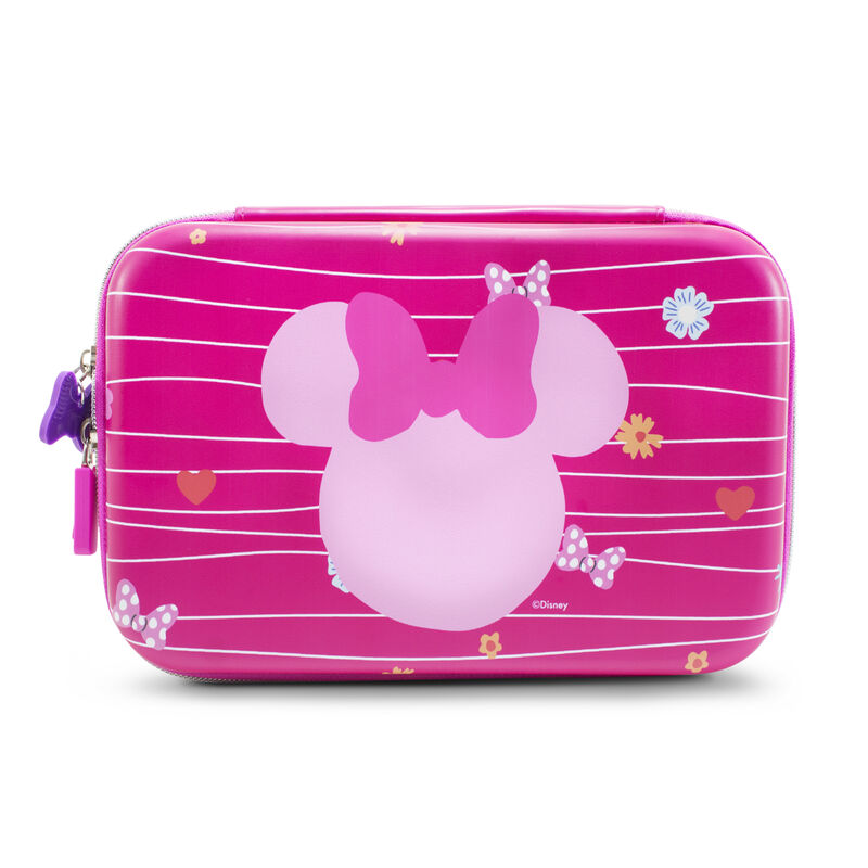 Estuche Escolar R&iacute;gido Minnie Mouse Rosa con Co... image number null