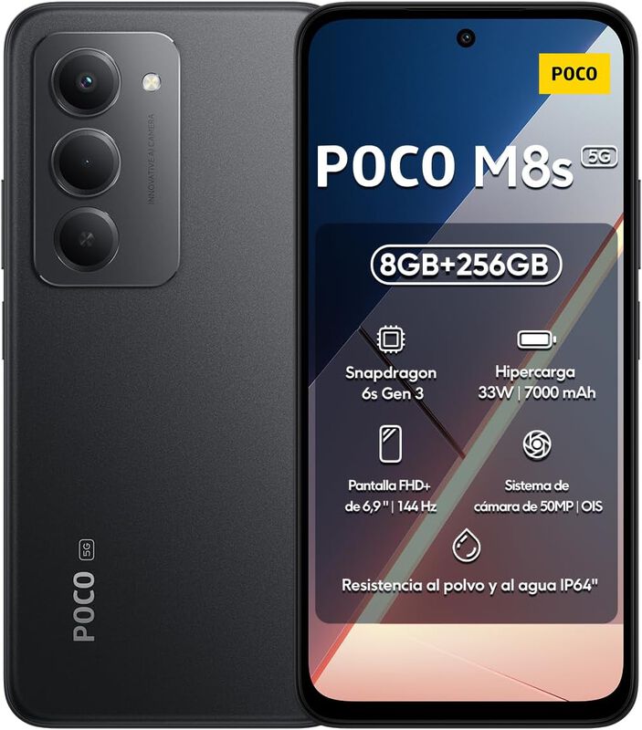 Celular Poco M8s 8+256gb - Negro image number null