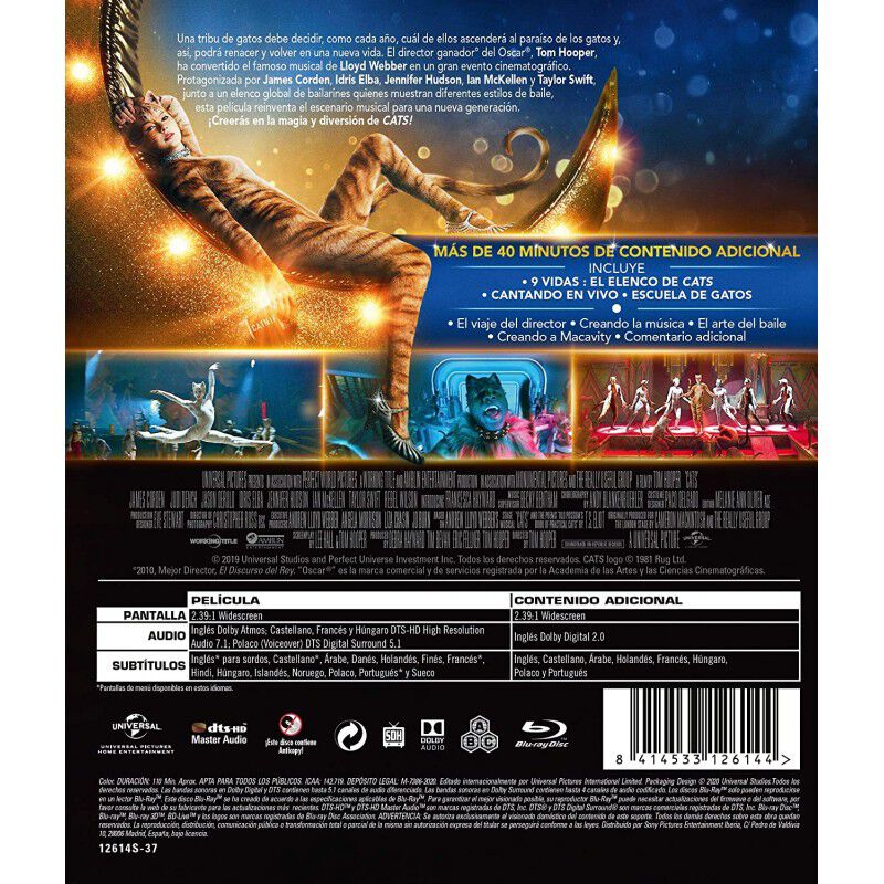 Cats (2019) (bd) [blu-ray] image number null
