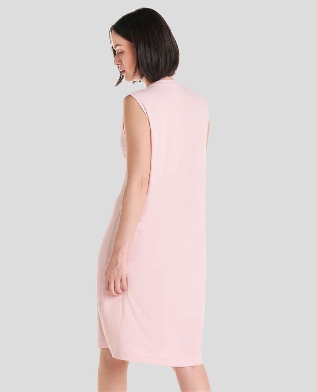 Camis&oacute;n Corto de Mujer Lohe con Entredos Rosa image number null