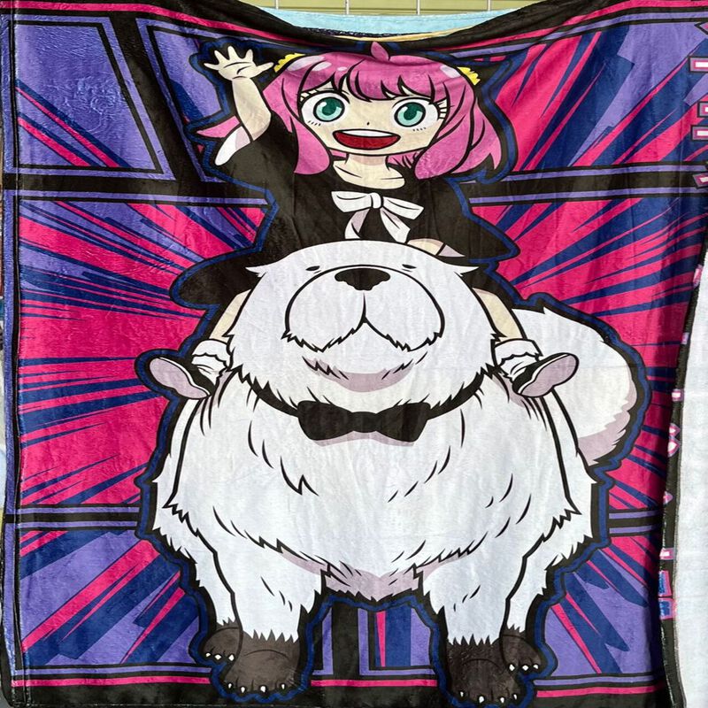 Exclusiva! Cobija Frazada Ultra Suave Spy Famil... image number null