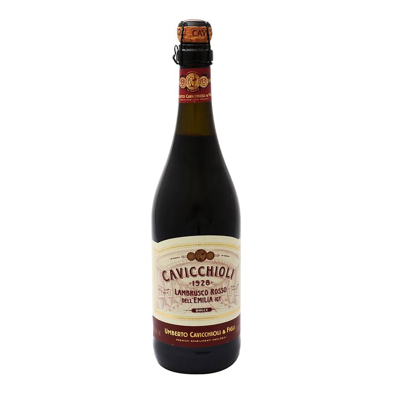 Vino Tinto Cavicchioli Lambrusco Rosso - 750 ml image number null