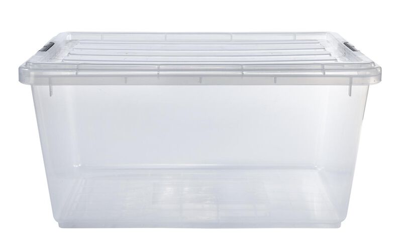 Caja Pl&aacute;stico Organizadora Almacenamiento Tapa ... image number null