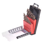 Juego de brocas con cobalto de acero de alta velocidad zanco recto, 21 piezas Urrea