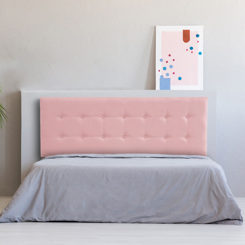 Cabecera King Size Dicasa Bilbao Rosa image number null