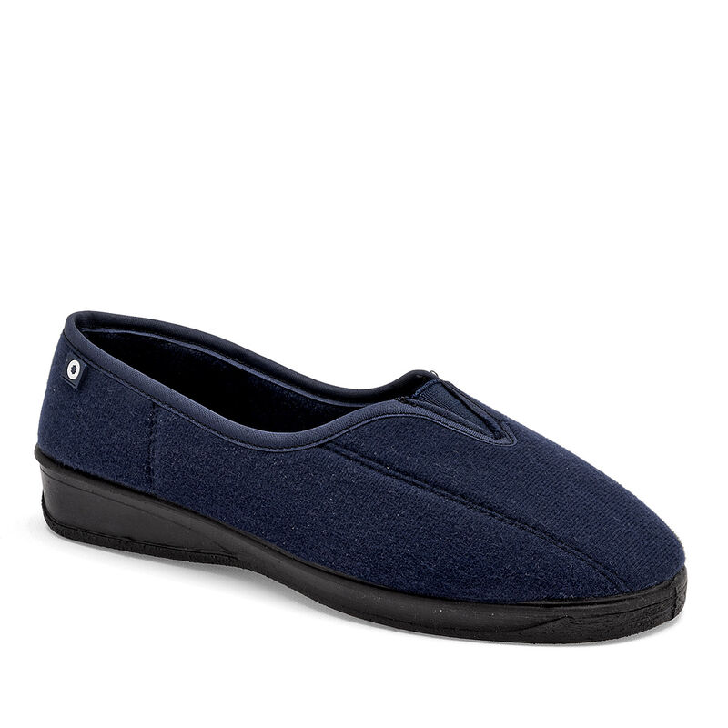 Mora Confort Pantufla para mujer marino image number null