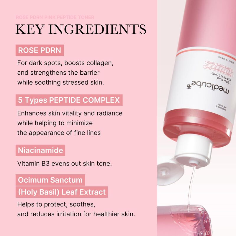 T&oacute;nico Medicube Pdrn Pink Peptide Pink Glow 250... image number null